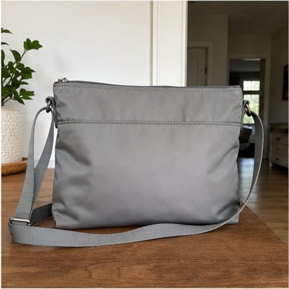 Stone Nylon Crossbody Bag